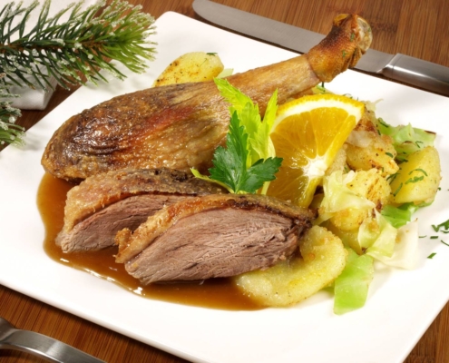 Hausgemacht Wilsche - Gänsekeule